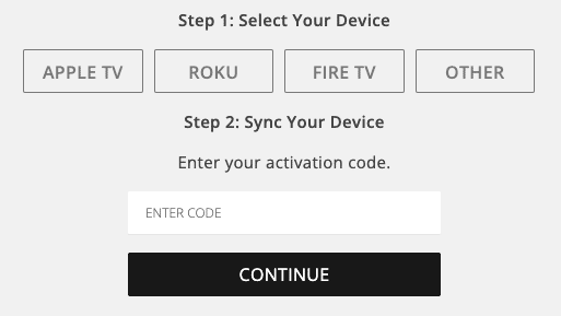 Activate FYI TV App on Fire TV