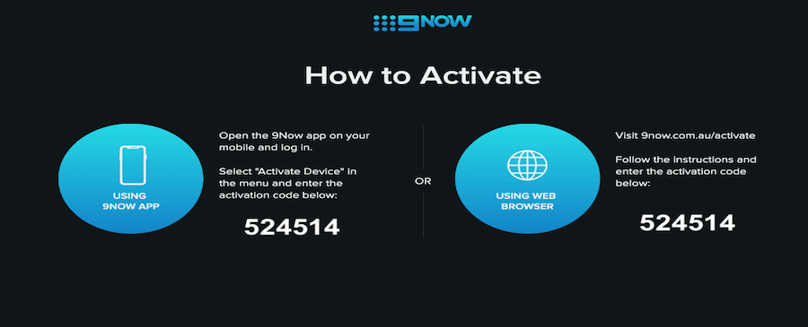 9now.com.au/activate FireStick